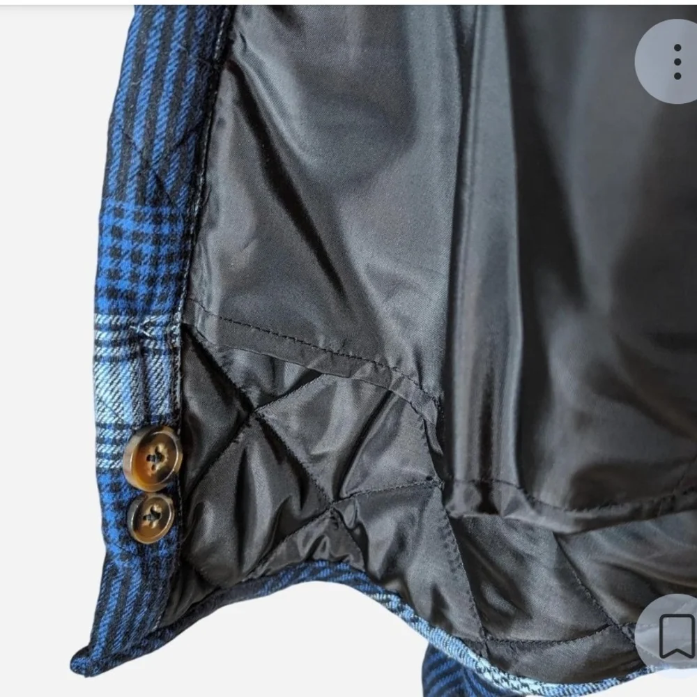 Sonoma Quilted Lined Plaid Shirt Jacket